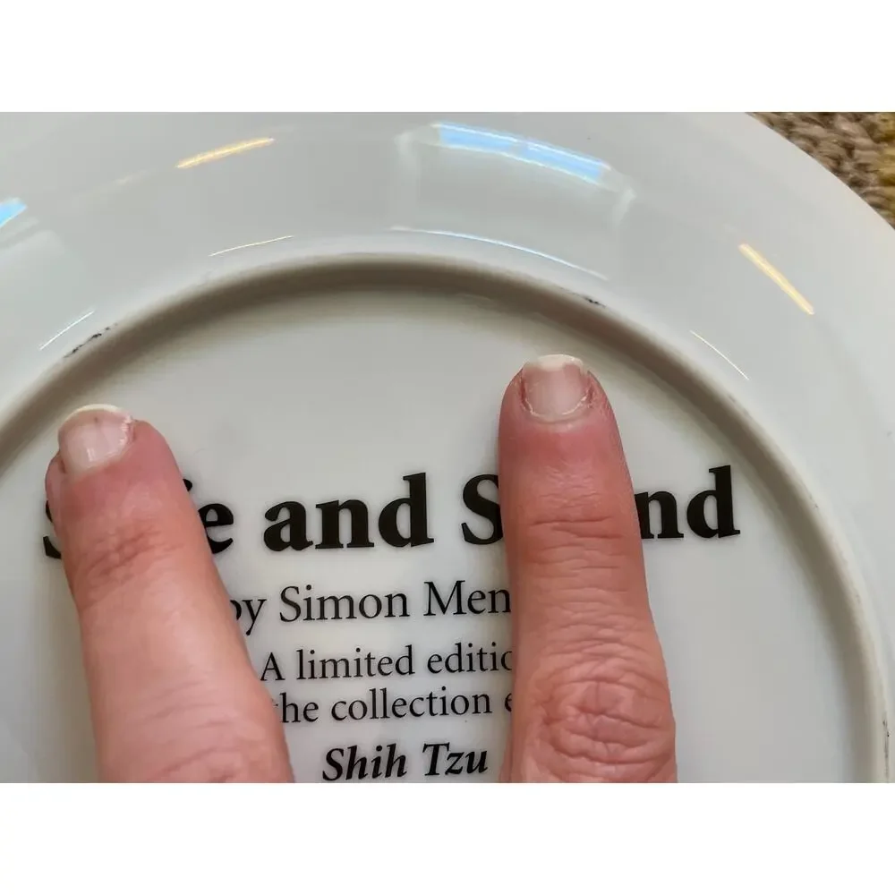 Set of 3 Danbury Mint Collectible Plates by Simon Mendez 